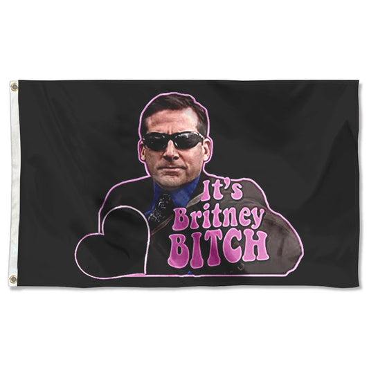 Fyon Britney Bitch Flag Indoor and outdoor banner