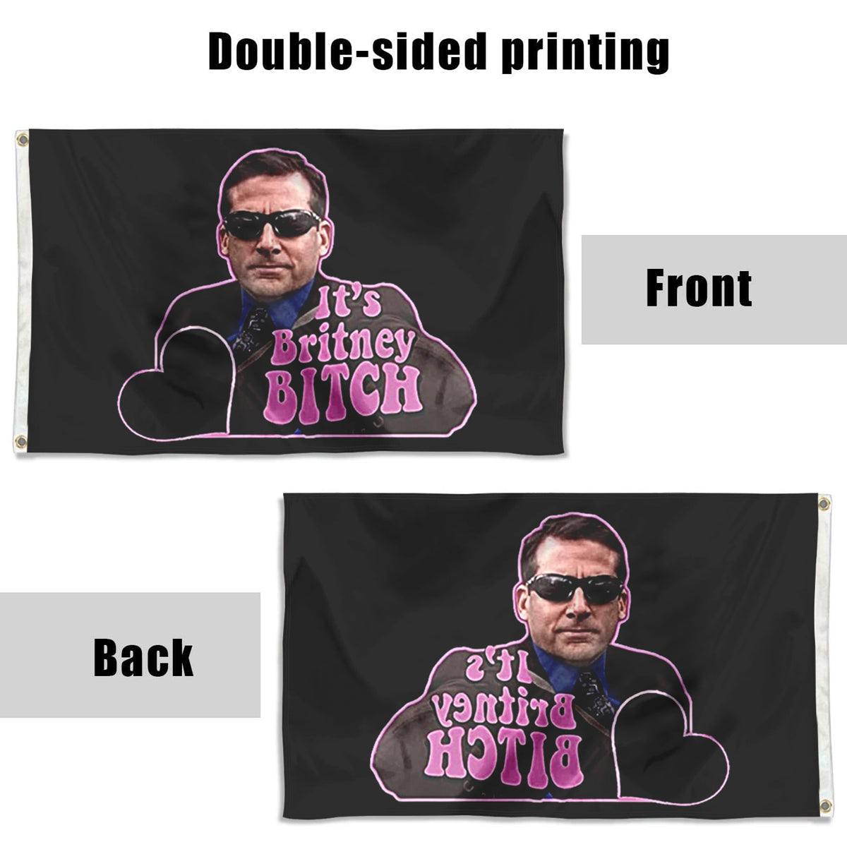Fyon Britney Bitch Flag Indoor and outdoor banner