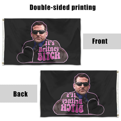 Fyon Britney Bitch Flag Indoor and outdoor banner