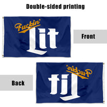 Fyon It's Fuckin' Lit Flag banner