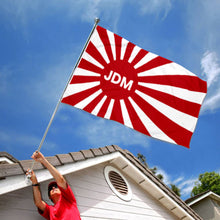 Fyon JDM Japanese Rising Sun Flag Indoor and Outdoor Banner