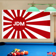 Fyon JDM Japanese Rising Sun Flag Indoor and Outdoor Banner