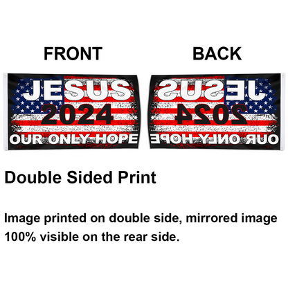 Fyon JESUS 2024 Flag Indoor and outdoor banner 32814