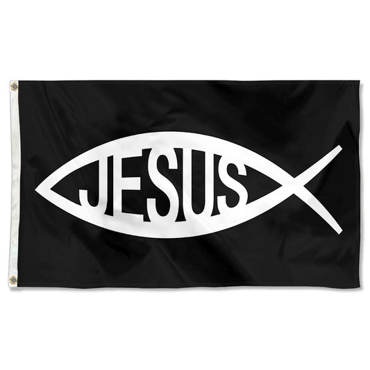 Fyon JESUS Fish Flag Indoor and outdoor banner