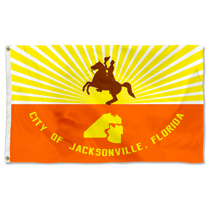Fyon Jacksonville, Florida flag Banner