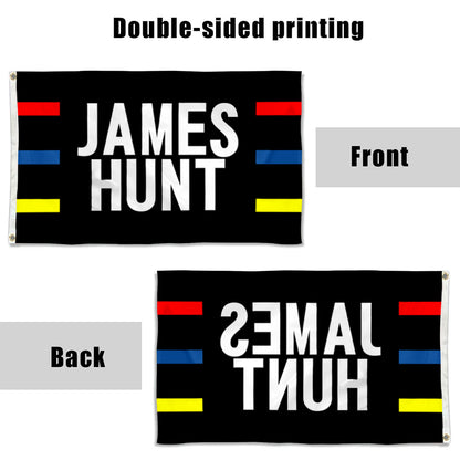 Fyon James Hunt Flag Banner