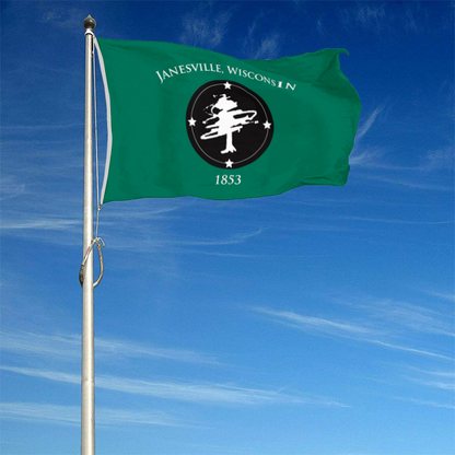Fyon Janesville, Wisconsin flag Banner