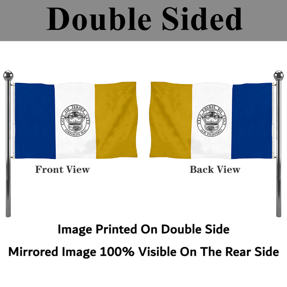Fyon Jersey City, New Jersey flag Banner
