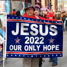 Fyon Jesus 2022 Our Only Hope Flag Banner 41009  Indoor and outdoor banner