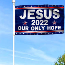 Fyon Jesus 2022 Our Only Hope Flag Banner 41009  Indoor and outdoor banner