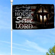 Fyon Jesus Christian We Will Serve The Lord Flag 41039 Indoor and outdoor banner