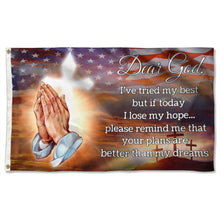 Fyon Jesus Dear God I’ve tried my best Flag  41156 Indoor and outdoor banner