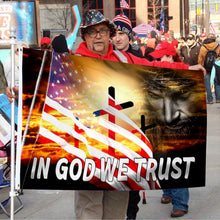 Fyon Jesus In God We Trust Flag 41127 Indoor and outdoor banner