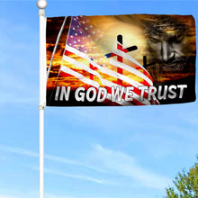 Fyon Jesus In God We Trust Flag 41127 Indoor and outdoor banner