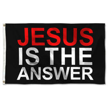 Fyon Jesus Is The Answer Flag Banner