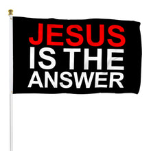 Fyon Jesus Is The Answer Flag Banner