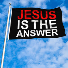 Fyon Jesus Is The Answer Flag Banner