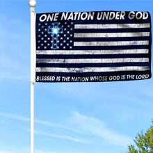 Fyon Jesus One Nation Under God Patriotic Flag 41036 Indoor and outdoor banner