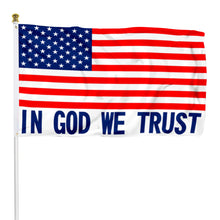 Fyon Jesus Trump Biden In God We Trust Flag Banner