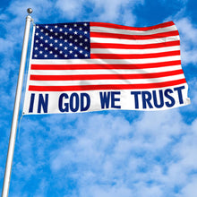 Fyon Jesus Trump Biden In God We Trust Flag Banner