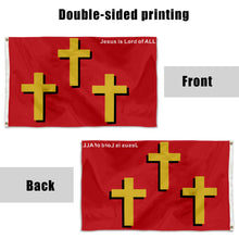 Fyon Jesus is lord of all flag banner Jesus Flag Banner