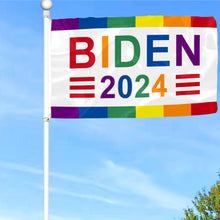 Fyon Joe Biden 2024 Flag Rainbow Indoor and Outdoor Banner