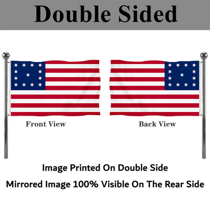 Fyon John Trumbull's Depiction the USA United States flag Banner