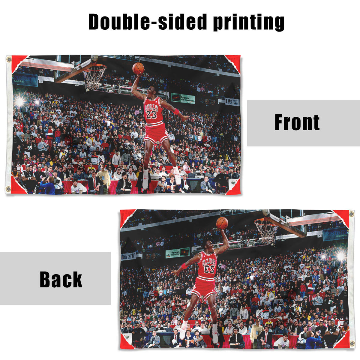 Fyon Jordan Dunk flag Indoor and outdoor banner