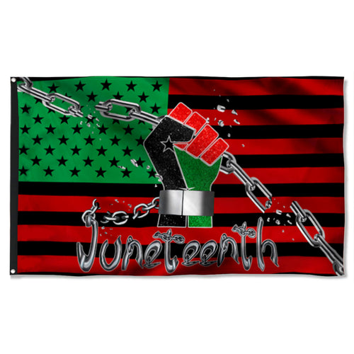 Fyon Juneteenth African American Flag 41717 Indoor and outdoor banner