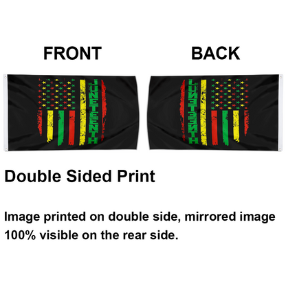 Fyon Juneteenth Flag Indoor and outdoor banner 2240805