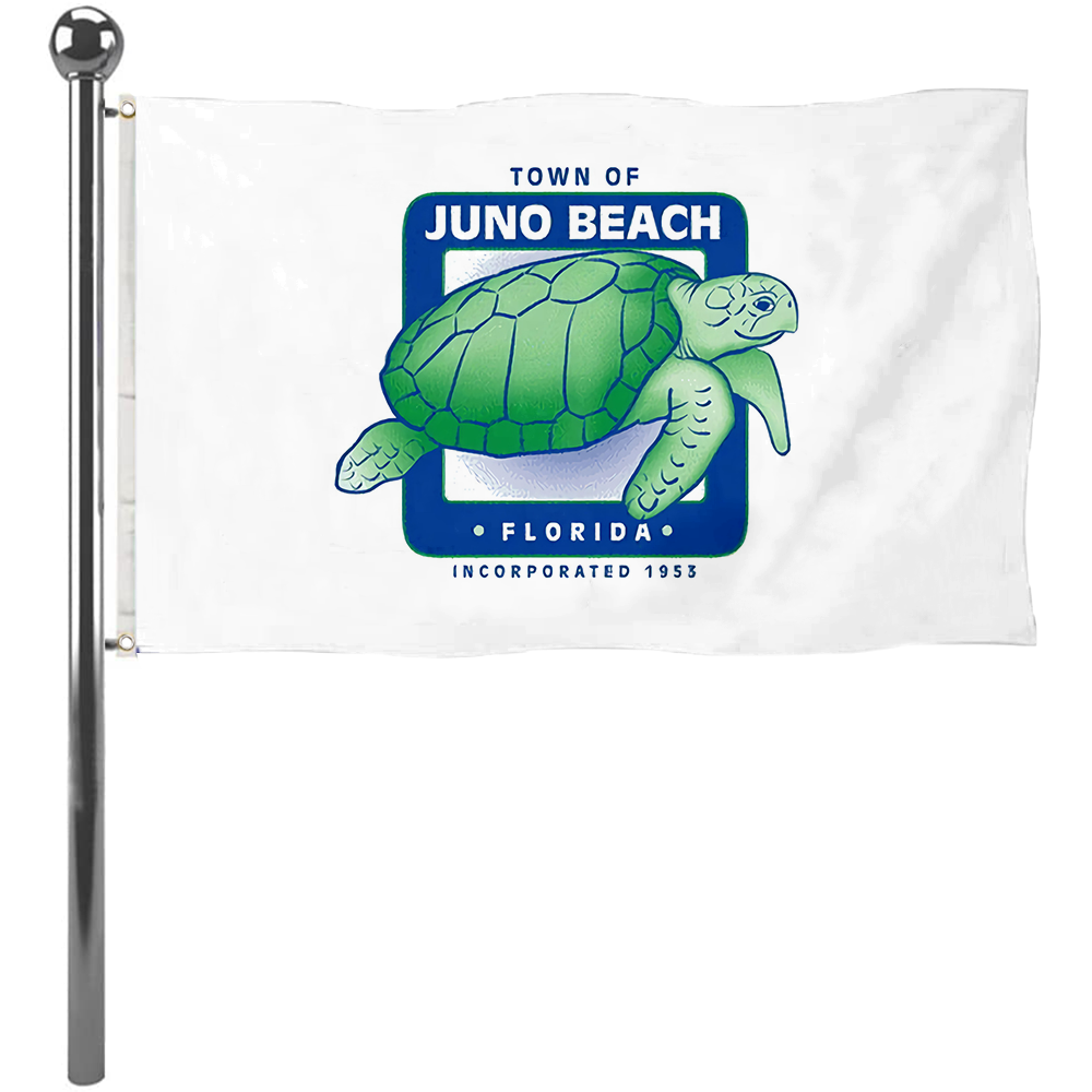 Fyon Juno Beach, Florida flag  Banner