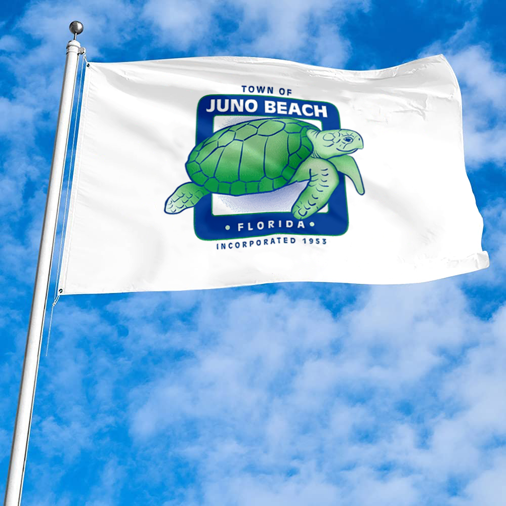 Fyon Juno Beach, Florida flag  Banner