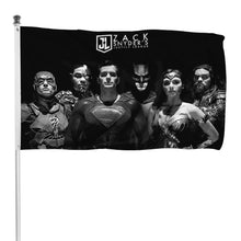 Fyon Justice League Movie Poster Snyder's Cut 2021 Flag Banner