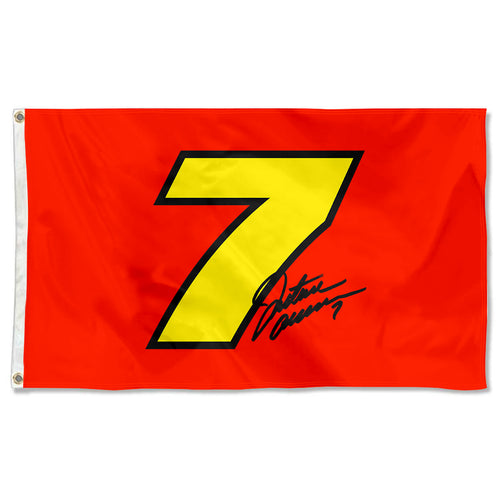 Fyon Justin Allgaier #7 Racing Car Flag  Indoor and Outdoor Banner