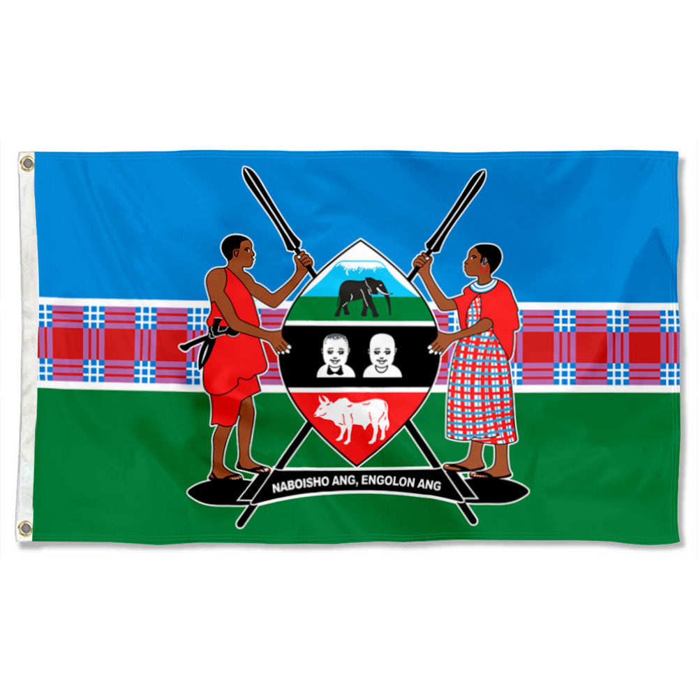 Fyon Kajiado County, Kenya Flag Banner
