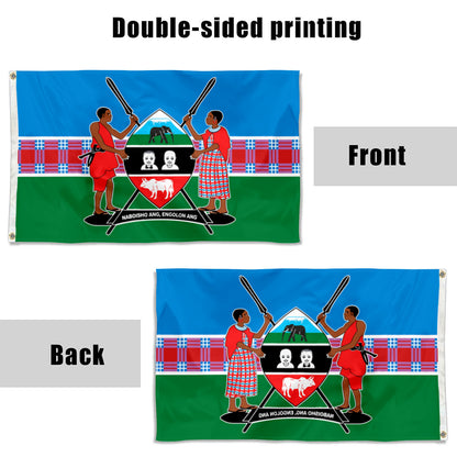 Fyon Kajiado County, Kenya Flag Banner