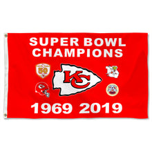 Fyon Kansas City Chiefs Flag Banner