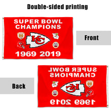 Fyon Kansas City Chiefs Flag Banner