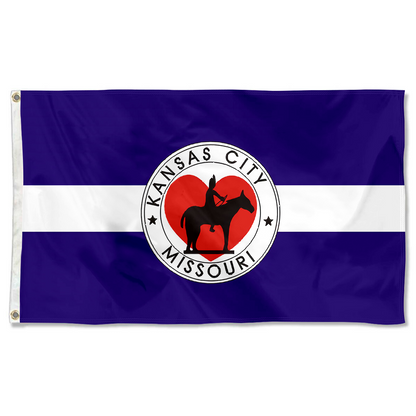 Fyon Kansas City, Missouri flag(1944–1972) Banner