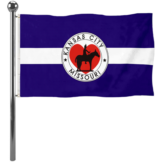 Fyon Kansas City, Missouri flag(1944–1972) Banner
