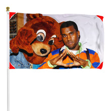 Fyon Kanye Bear Flag Indoor and outdoor banner