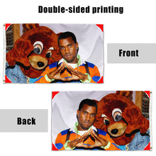 Fyon Kanye Bear Flag Indoor and outdoor banner