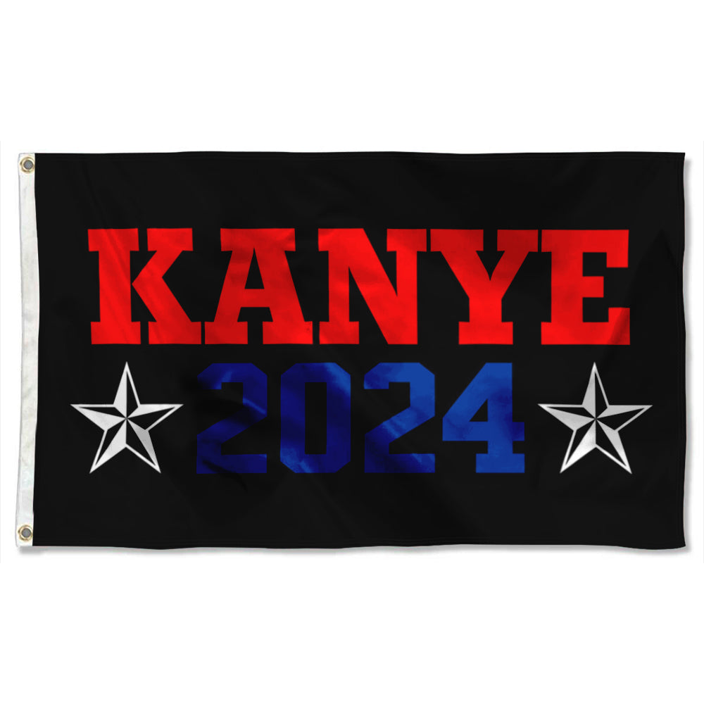 Fyon Kanye West Flag Banner