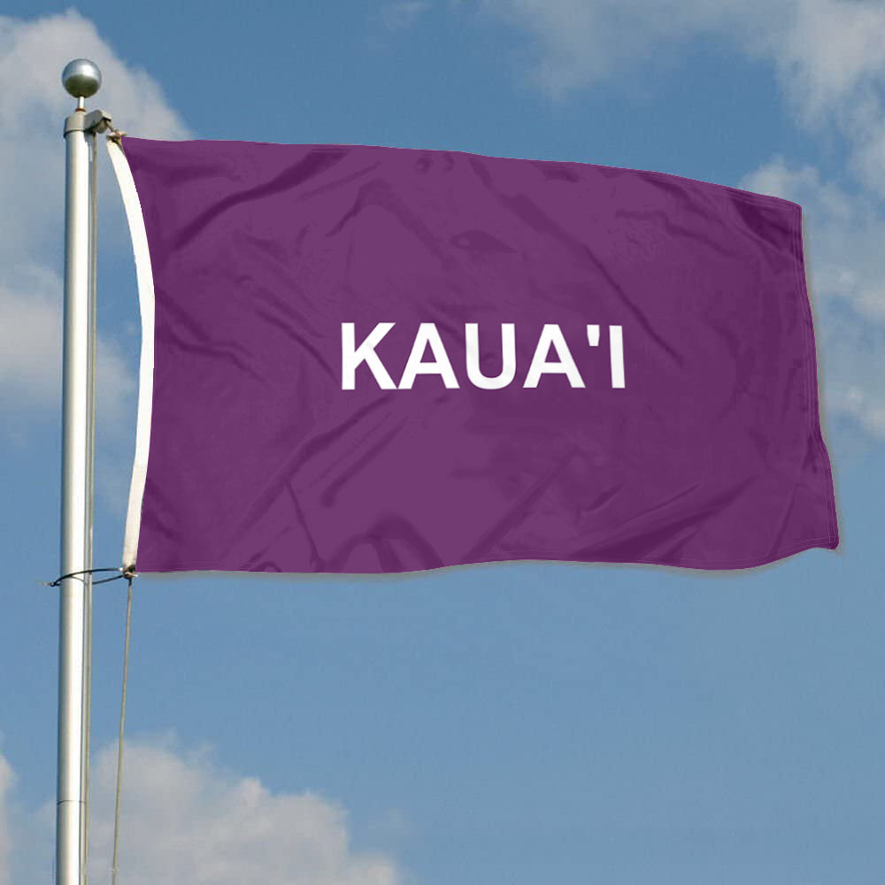 Fyon Kaua'i, Hawaii (unofficial) Flag  Indoor and Outdoor Banner