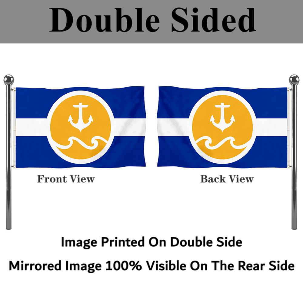Fyon Kennebunkport, Maine flag Banner