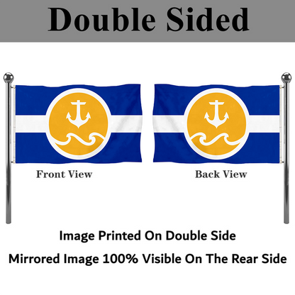 Fyon Kennebunkport, Maine flag Banner