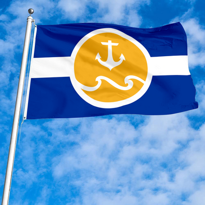 Fyon Kennebunkport, Maine flag Banner