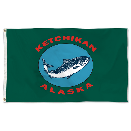Fyon Ketchikan, Alaska Flag Banner