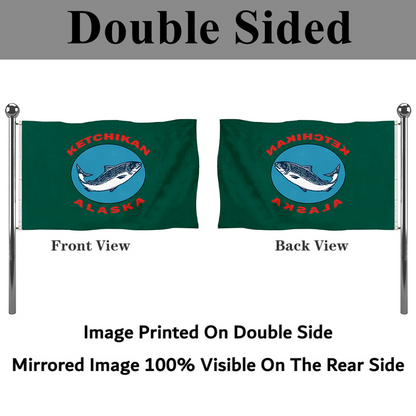 Fyon Ketchikan, Alaska Flag Banner