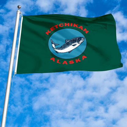 Fyon Ketchikan, Alaska Flag Banner